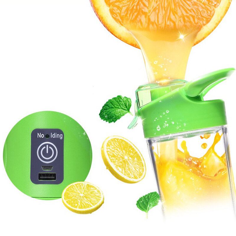400ml Mini Juicer Επαναφορτιζόμενο Πολυλειτουργικό Ηλεκτρικό Κύπελλο Χυμών Οικιακό Φορητό