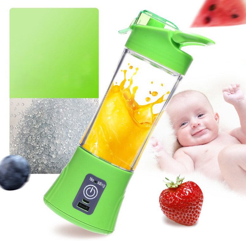 400ml Mini Juicer Επαναφορτιζόμενο Πολυλειτουργικό Ηλεκτρικό Κύπελλο Χυμών Οικιακό Φορητό
