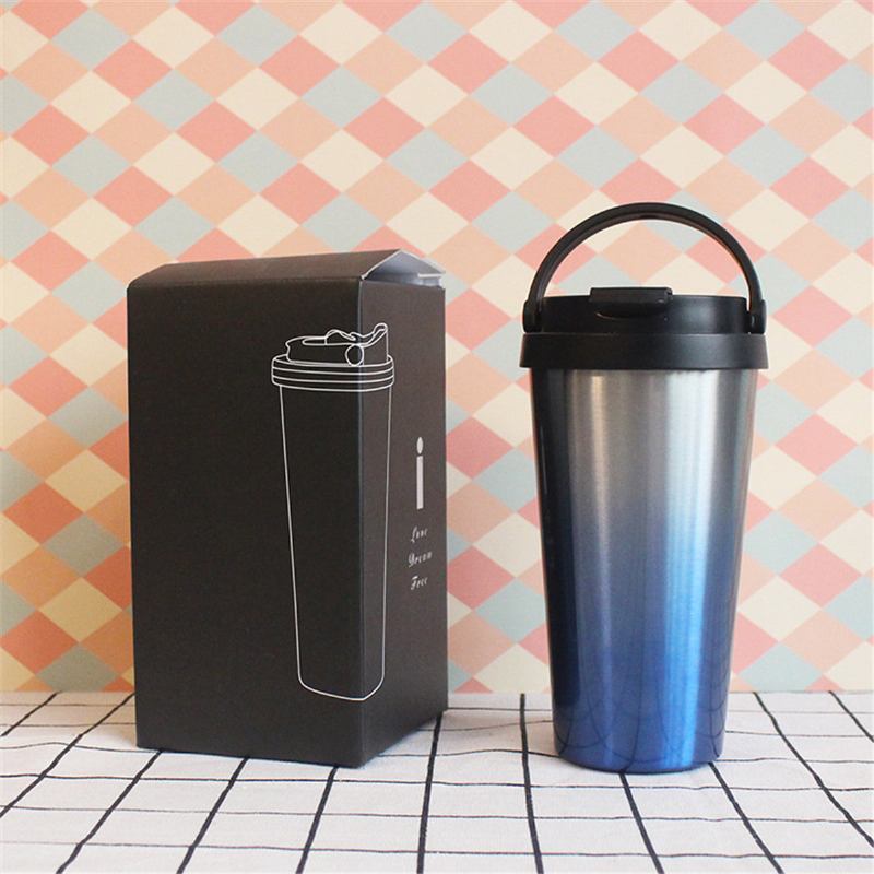 500ml Από Ανοξείδωτο Χάλυβα Στεγανή Κούπα Με Θερμική Μόνωση Φιάλη Κούπας Καφέ Ταξιδιού