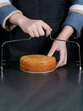 Bread Splitter Bakeware Double Line Cake Layerer