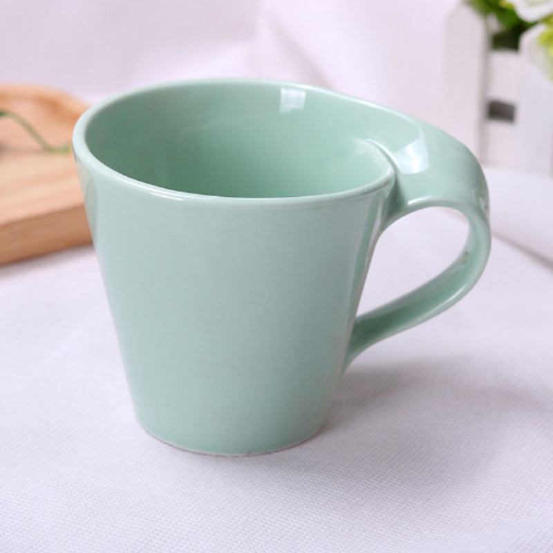 New Arrival Ceramic Coffee Mug Setplain Color Cups For Women Travel 2 Pack Χριστουγεννιάτικες Γυαλιστερές Κούπες Με Συσκευασία Δώρου