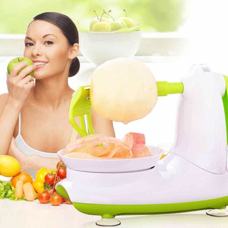 Παχύ Abs Peeling Apple Artifact Πολυλειτουργικός Αποφλοιωτής Με Λαβή Μανιβέλας Και Κλειδί Drag Fruit