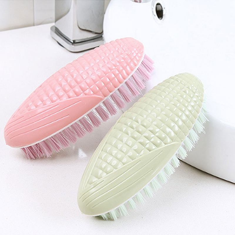 Creative Corn Plastic Brush Βούρτσα Πολλαπλών Χρήσεων Για Το Πλύσιμο Των Ρούχων 3 Συσκευασίες Οικιακή Καθαρισμού Από Μαλακό Μαλλί