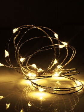 2m 20 Led Χάλκινο Σύρμα Fairy String Light Με Usb Powered Xmas Party Decor Dc5v