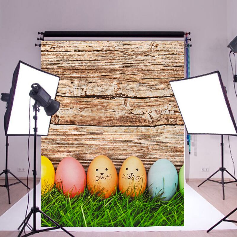 7x5ft Nordic Egg Πασχαλινή Ημέρα Βινυλίου Σκηνικό Πάρτι Φωτογραφιών Στούντιο Στηρίγματα Φόντου