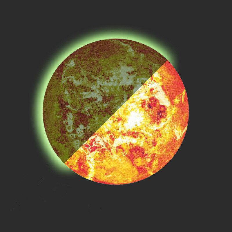 Αυτοκόλλητο Luminous Solar System Planet Κρεβατοκάμαρα Σαλόνι Αφαιρούμενα Διακοσμητικά Αυτοκόλλητα Τοίχου