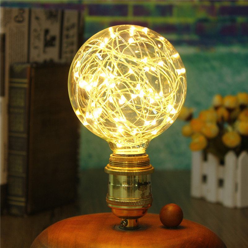E27 Star 3w Edison Bulb Led Filament Retro Firework Βιομηχανικό Διακοσμητικό Φωτιστικό