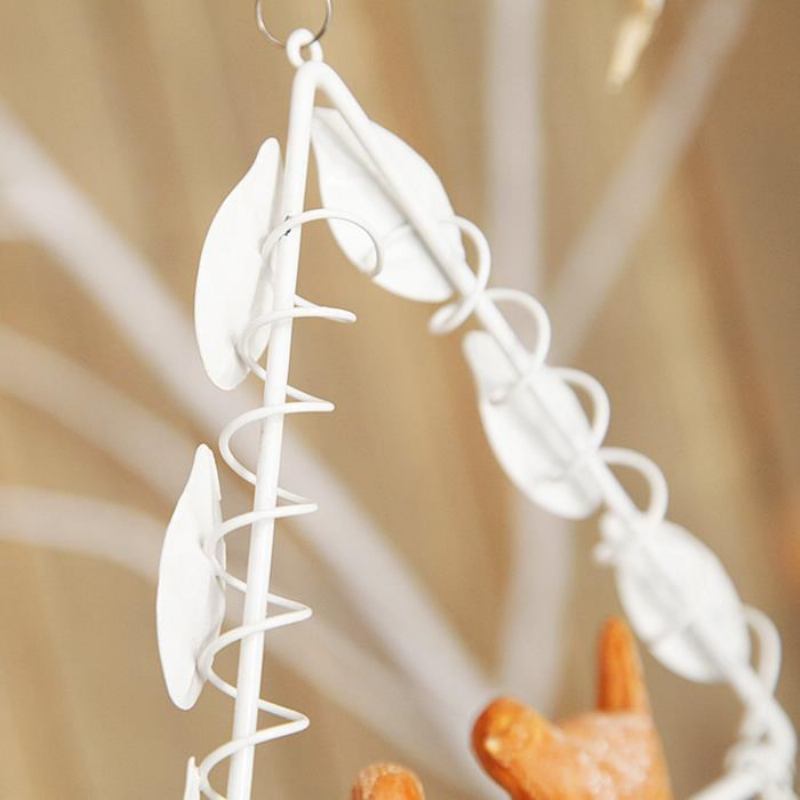 Honana Dx-203 Creative Bird Handmade Metal Bells Campanula Διακοσμητικά Σπιτιού Σιδερένιο Μενταγιόν