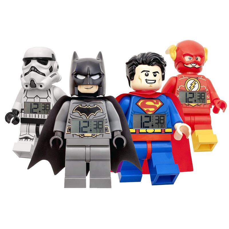 Παιδικό Ξυπνητήρι 22cm Κινητό Μοντέλο Darth Vader Storm Trooper Batman Superman