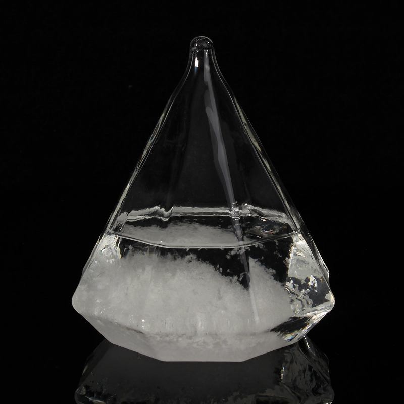 Πρόγνωση Καιρού Crystal Storm Glass Δημιουργική Διακόσμηση Σπιτιού Χριστουγεννιάτικο Δώρο Σε Σχήμα Διαμαντιού