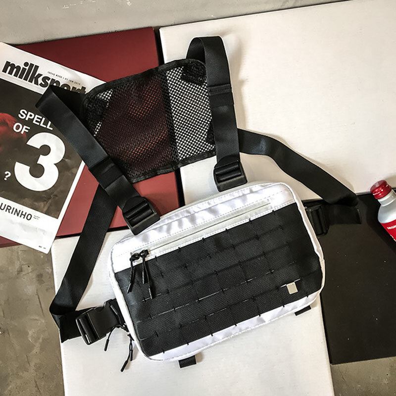 Ανδρική Oxford Street Tactical Vest Τσάντα Στήθους Χιαστί