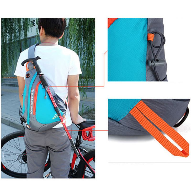 Ανδρικό Nylon Light Αδιάβροχη Τσάντα Αναρρίχησης Εξωτερικού Χώρου Ώμου Τσάντες Χιαστί