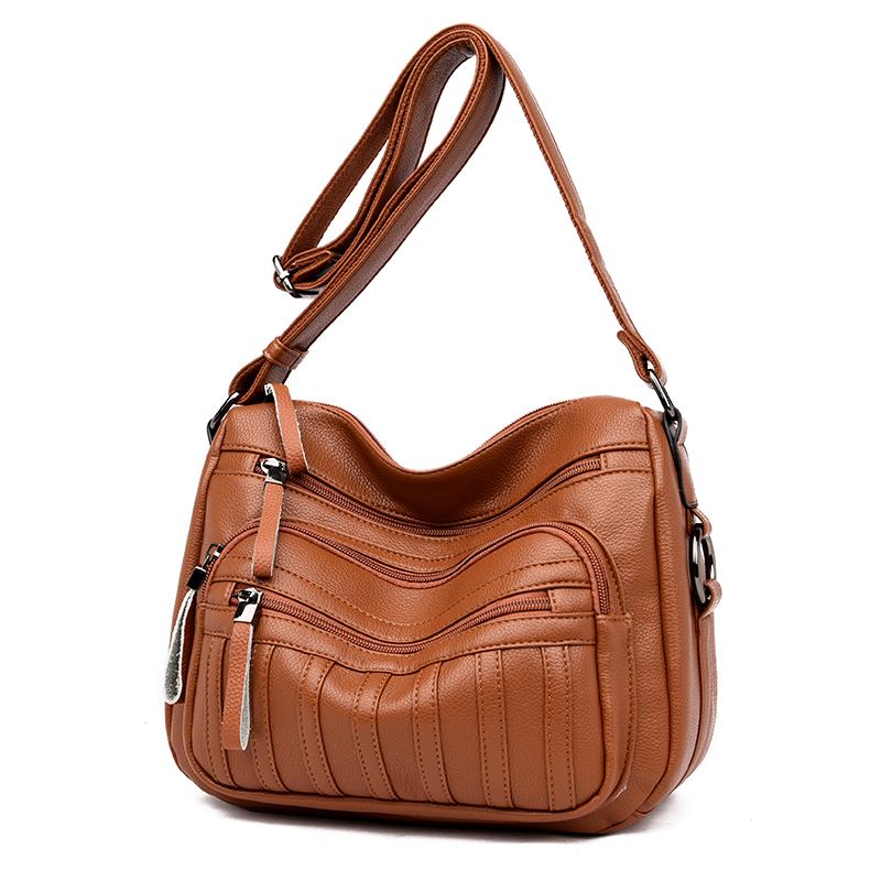Δερμάτινη Τσάντα Πολυτελείας Lady Bag Designer Handbag One Shoulder 2023 Medium Casual 28*12*20cm