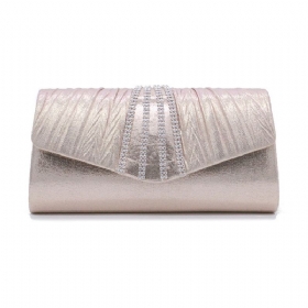 Γυαλιστερό Clutch Για Το Βράδυ Του Γάμου Κομψό Με Αλυσίδα Για Γυναικείες Κοριτσίστικες Τσάντες Ώμου