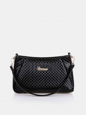 Γυναικεία Pu Crocodile Crossbody Τσάντα Ώμου Αγορών