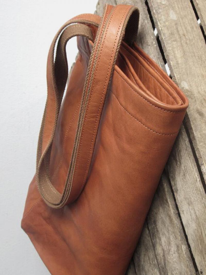 Γυναικεία Vintage Τσάντα Weekender Μαλακή Ώμου Tote