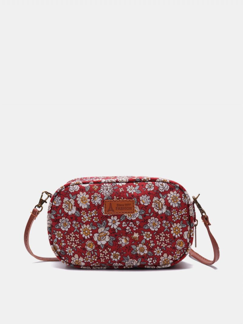 Γυναικεία Υφάσματα Mini Print Τσάντα Crossbody Leisure