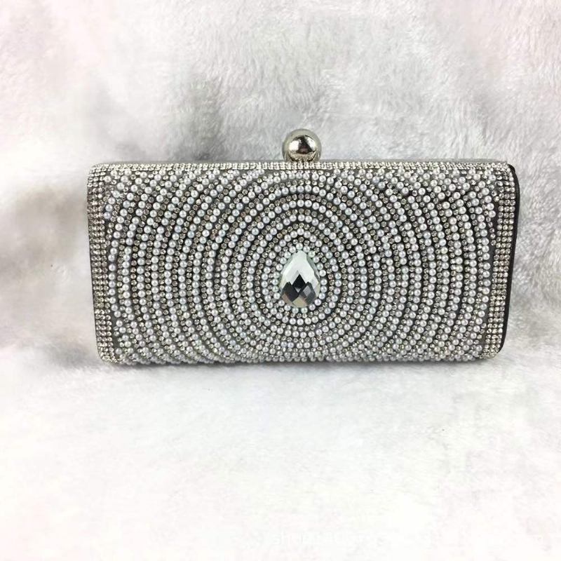 Γυναικείες Τσάντες Clutch 2023 Κομψή Βραδινή Τσάντα Με Διακόσμηση Από Κρύσταλλο Και Μαργαριτάρια Μοντέρνο Ασορτί Συμπλέκτη Για Βραδινά Πάρτι