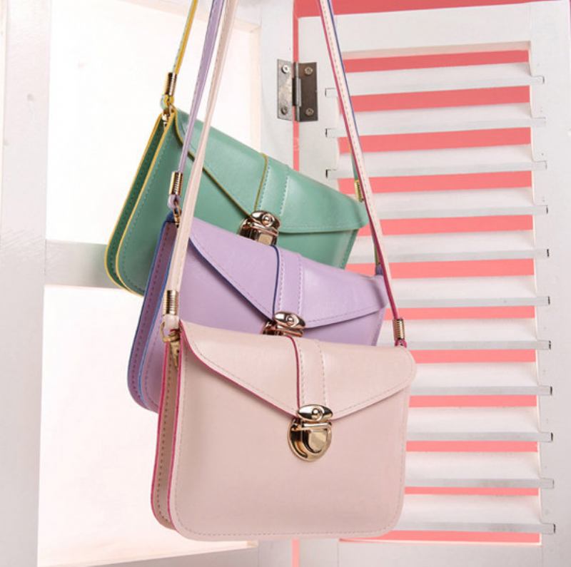 Γυναικείο Pu Crossbody Τσάντα Τηλέφωνο Μικρή Φάκελος Αποθήκευσης