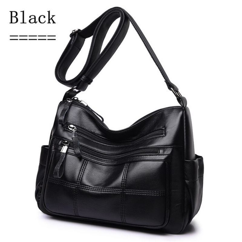 Hot Μαλακό Δέρμα Bolsa Luxury Γυναικείες Τσάντες Χειρός Χιαστί Για Γυναίκες Ώμου Messenger Thread Sac A Main Femme