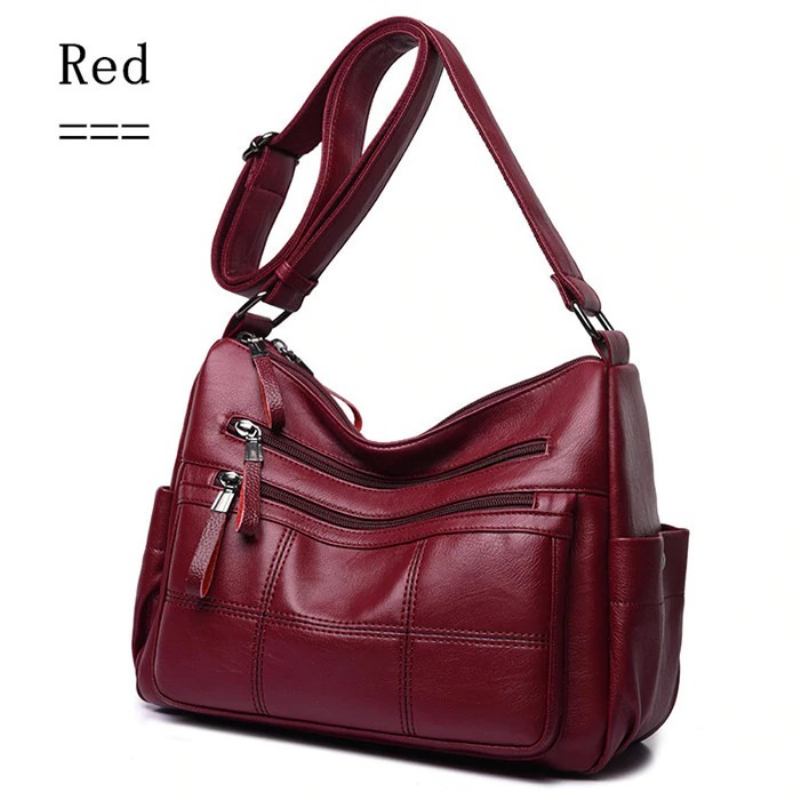 Hot Μαλακό Δέρμα Bolsa Luxury Γυναικείες Τσάντες Χειρός Χιαστί Για Γυναίκες Ώμου Messenger Thread Sac A Main Femme