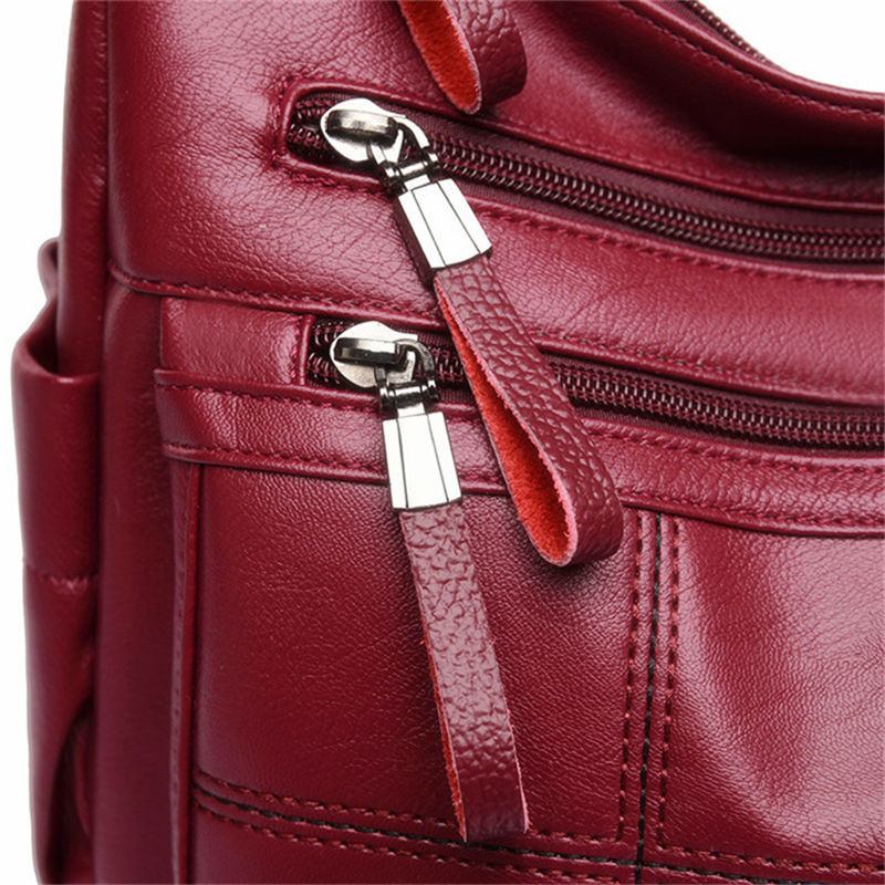 Hot Μαλακό Δέρμα Bolsa Luxury Γυναικείες Τσάντες Χειρός Χιαστί Για Γυναίκες Ώμου Messenger Thread Sac A Main Femme