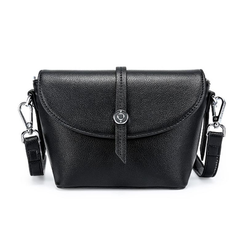 New Design Messenger Small Ladies Square Package Box Ρετρό Δερμάτινη Τσάντα Ώμου Διαγώνια Γυναικεία Μονή Casual