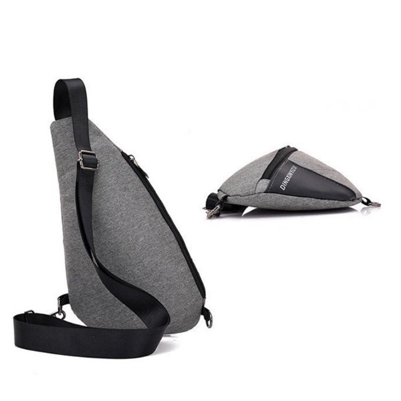 Oxford Casual Chest Bag Sling Bag Τσάντα Χιαστί Για Άνδρες