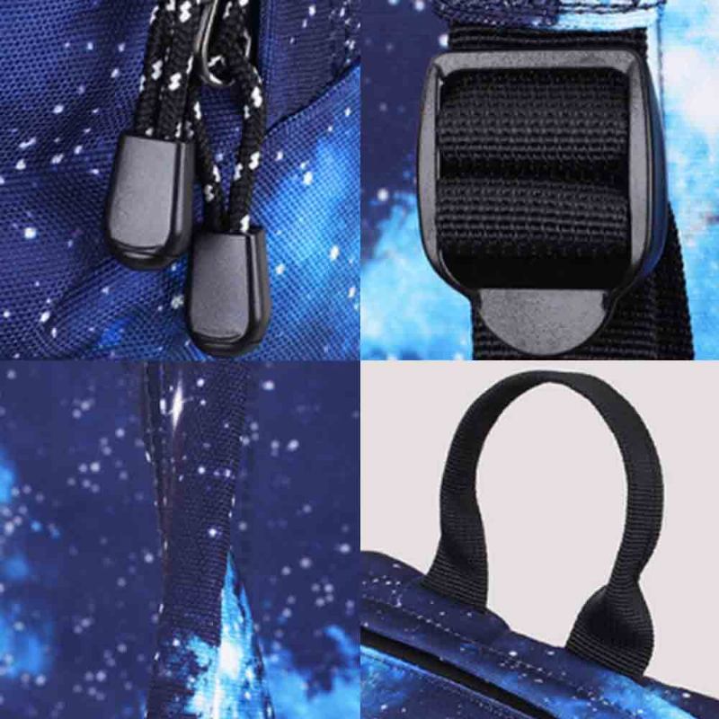 Σακίδιο Πλάτης Starry Sky Με Superior Sbs Zipper Μοντέρνο Φορητού Υπολογιστή Για Ταξίδια Σε Εξωτερικό Χώρο Αγορές
