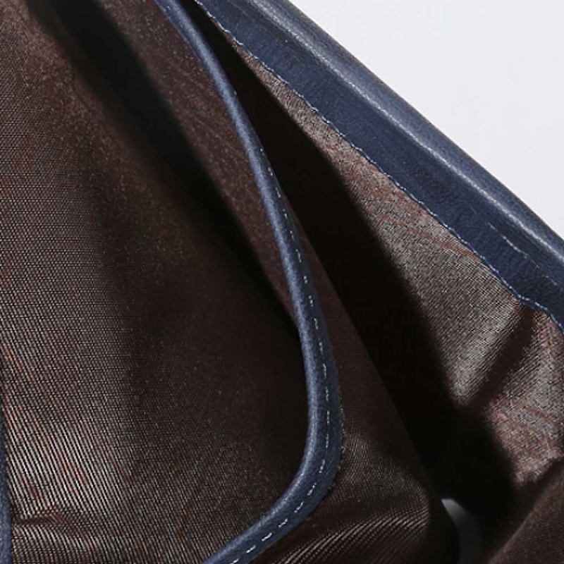 Ταξιδιωτικό Πορτοφόλι Bifold Extra Capacity Με Γνήσιο Δέρμα Αγελάδας Υψηλής Ποιότητας Για Φοιτητές Νεαρούς Άνδρες