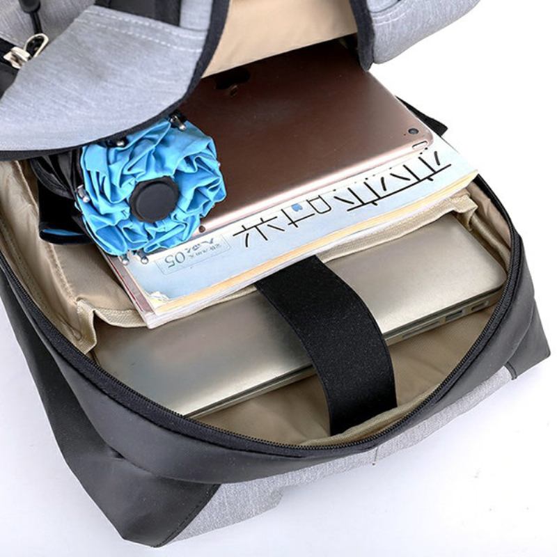 Θύρα Φόρτισης Usb Μεγάλης Χωρητικότητας Business Travel Σακίδιο Laptop 16 Ιντσών