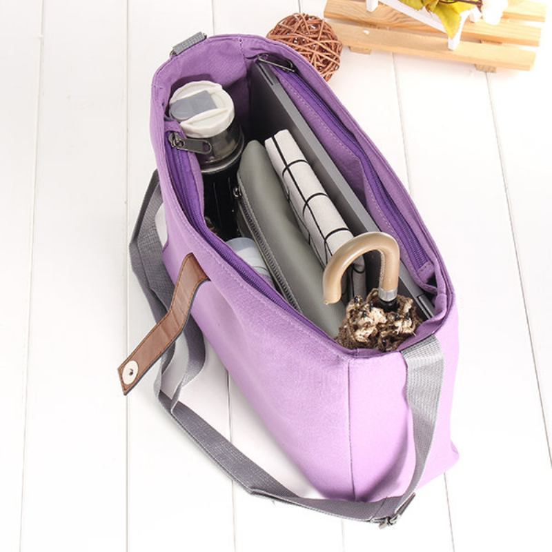 Τσάντα Ώμου Canvas Casual Capacity Bag Storage Bag Τσάντες Χιαστί