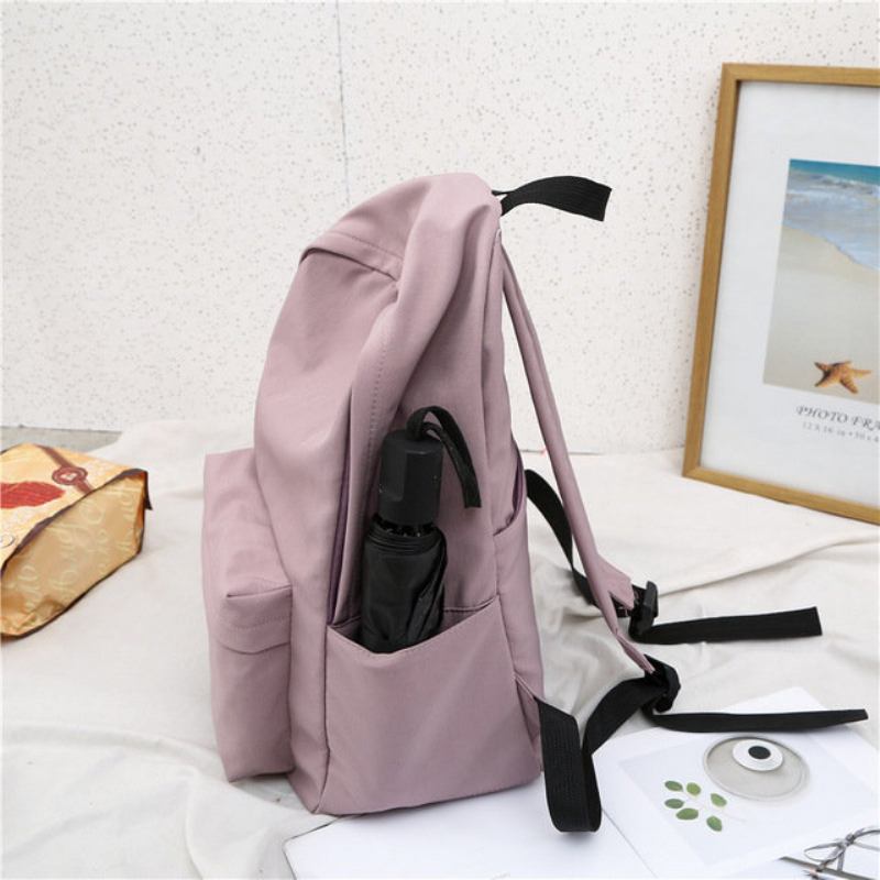 Τσάντα Πλάτης Γυναικεία Tide College Wind Canvas Student Γυμνασίου Ανδρική Ταξιδιού Από Αδιάβροχο Καμβά