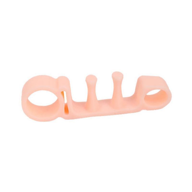 1 Pair Separator Toe Correction Pad Five-hole Toe Pad Hammer Eversion Overlapping Pads