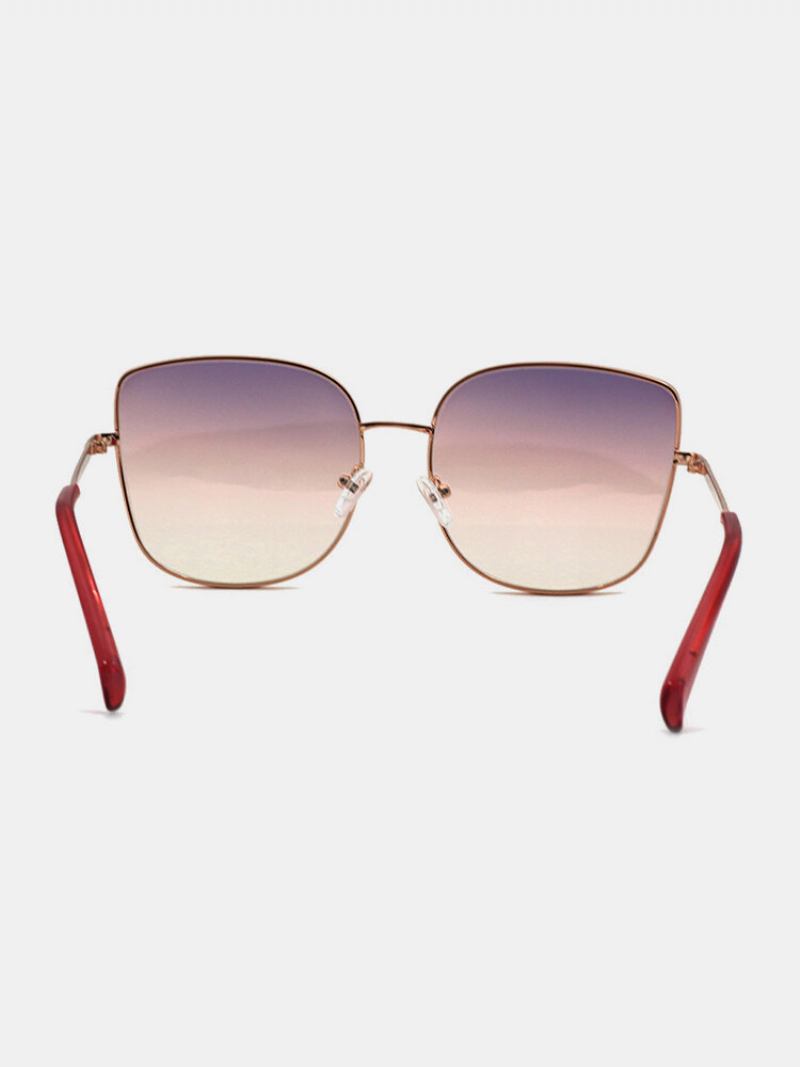 Γυαλιά Ηλίου Unisex Fashion Metal Square Full Frame Στενού Χείλους Προστασίας Uv
