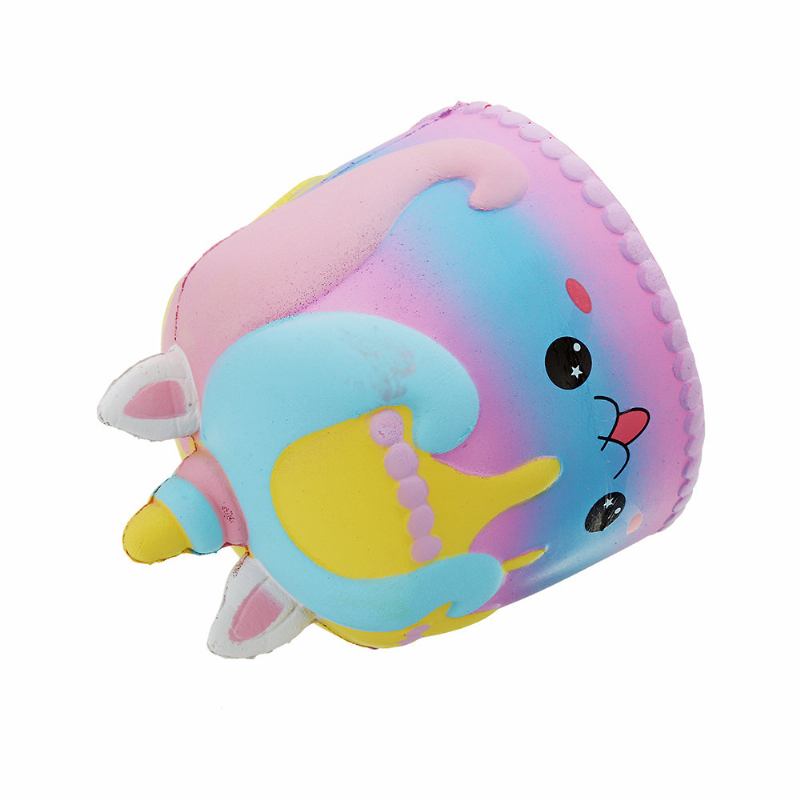 Kawaii Crown Cake Squishy Cute Soft Solw Rising Toy Cartoon Συλλογή Δώρων Με Συσκευασία