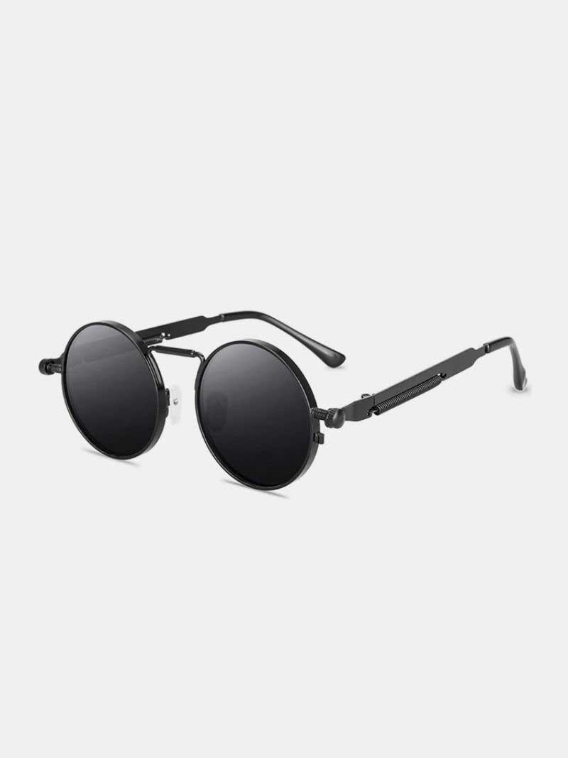 Μοντέρνα Avant-garde Γυαλιά Ηλίου Unisex Metal Full Round Frame Protection Uv