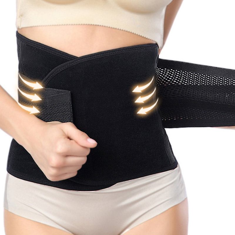 Μπροστινό Κλείσιμο Μετά Τη Γέννηση Belly Control Με Ρυθμιζόμενο Αναπνεύσιμο Ένδυμα Γυμναστικής Μέσης