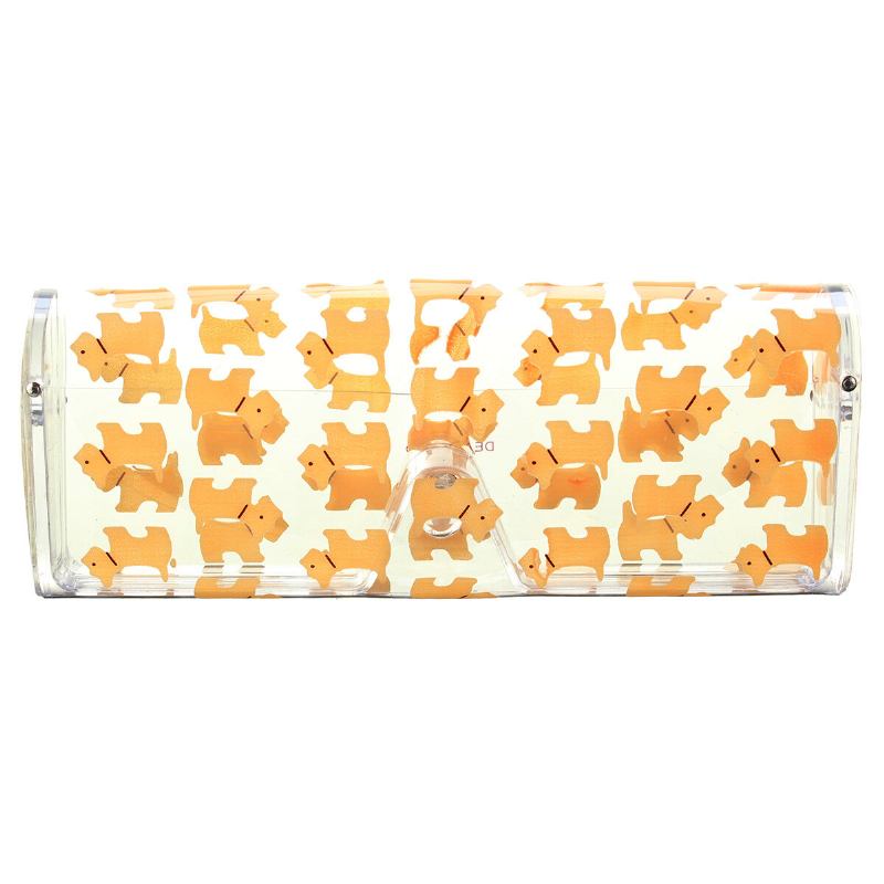 Pvc Cartoon Pet Patten Διάφανα Γυαλιά Ηλίου Θήκη Γυαλιών Αποθήκευσης