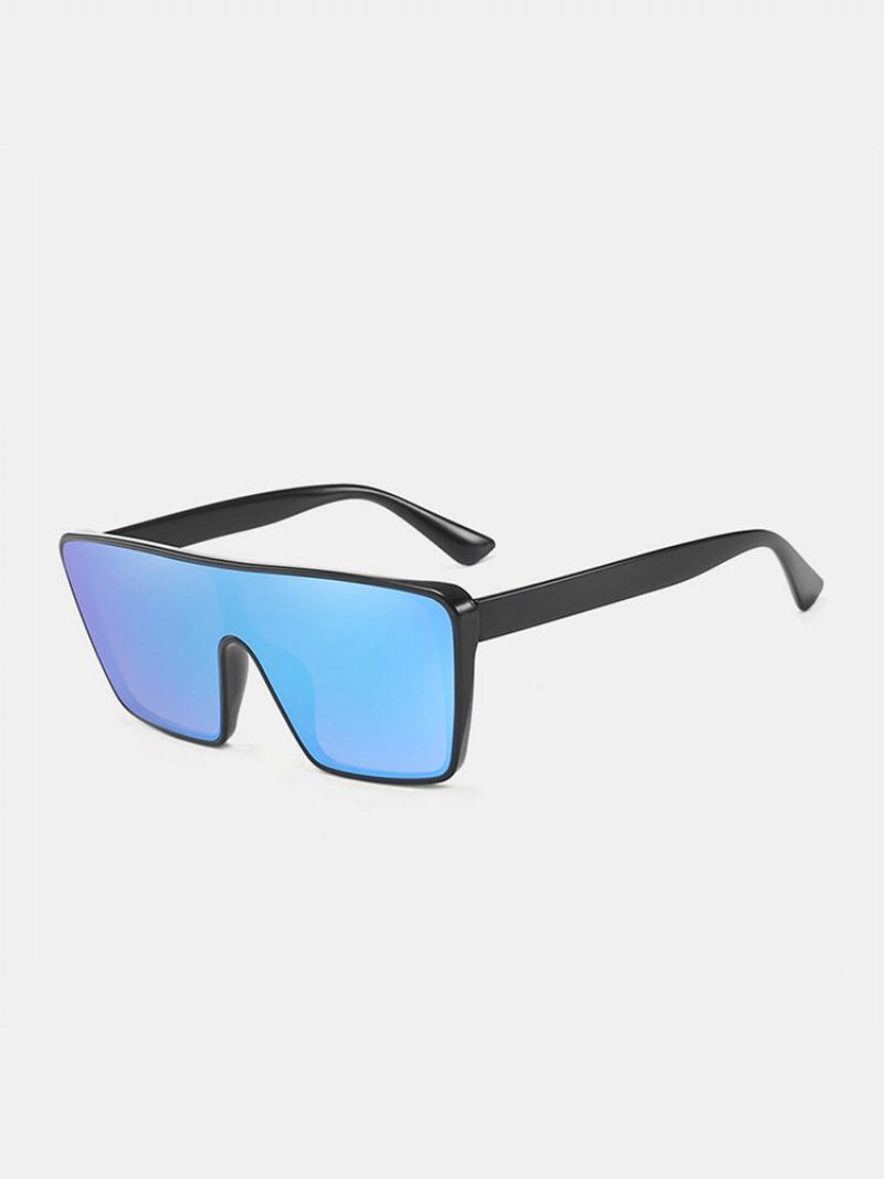 Unisex Pc Full Square Frame Μονοκόμματα Γυαλιά Uv Protection Oversized Fashion Ηλίου