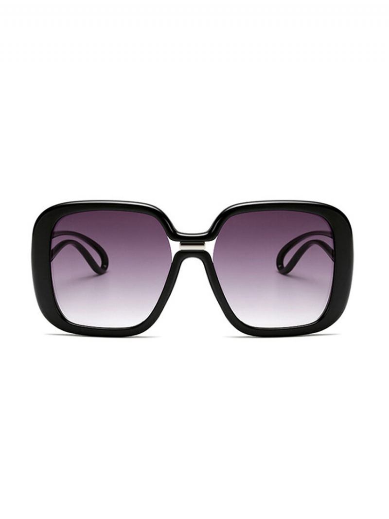 Unisex Retro Big Box Νέα Γυαλιά Ηλίου Αντίθεσης Χρώματος Για Γυναίκες