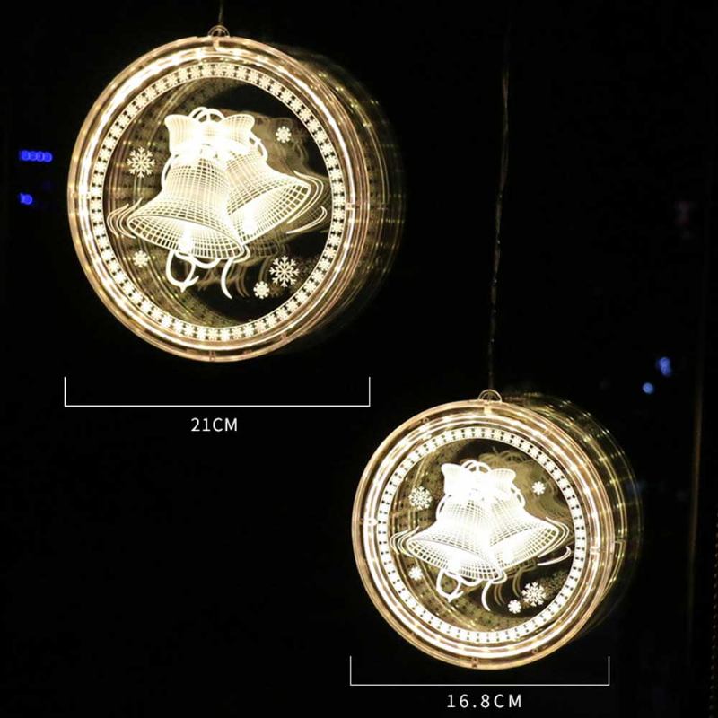 2023 Καυτά Led 3d Χριστουγεννιάτικα Φωτάκια Κουρτίνας Usb Παράθυρο Φωτιστικό Φωτιστικά Εσωτερικού Χώρου Διακόσμηση Ξενοδοχείου Υπνοδωμάτιο