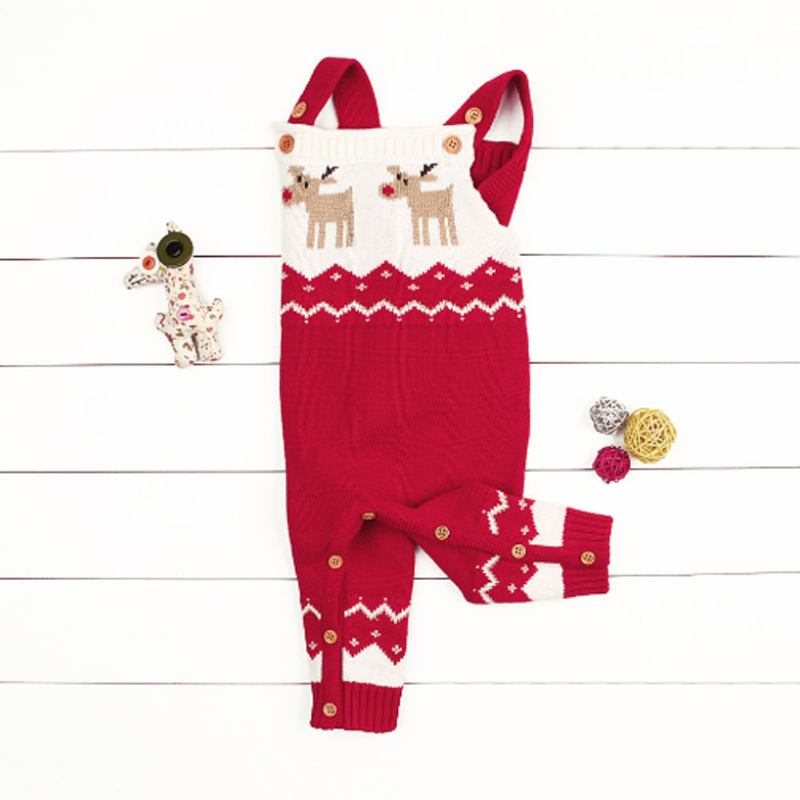 Παιδικό Πουλόβερ Giraffe Jumpsuit Για Τα Χριστούγεννα Πρωτοχρονιά Φθινοπωρινό Και Χειμερινό Baby Creeper Cartoon Sling Για Αγόρια Και Κορίτσια
